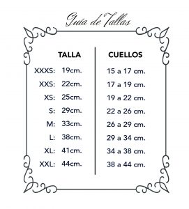 Tallas Chokers Vielle